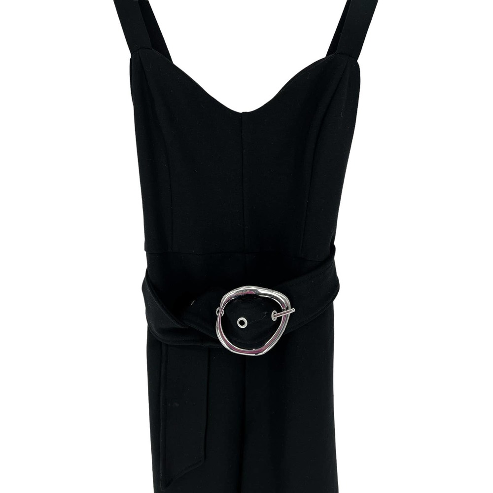 Staud Black Umbria Belted Jumpsuit - Picture 10 of 16
